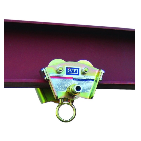 TROLLEY FOR I-BEAM FOR USE W/SELF RETRACTING LIFELINE - Lifelines